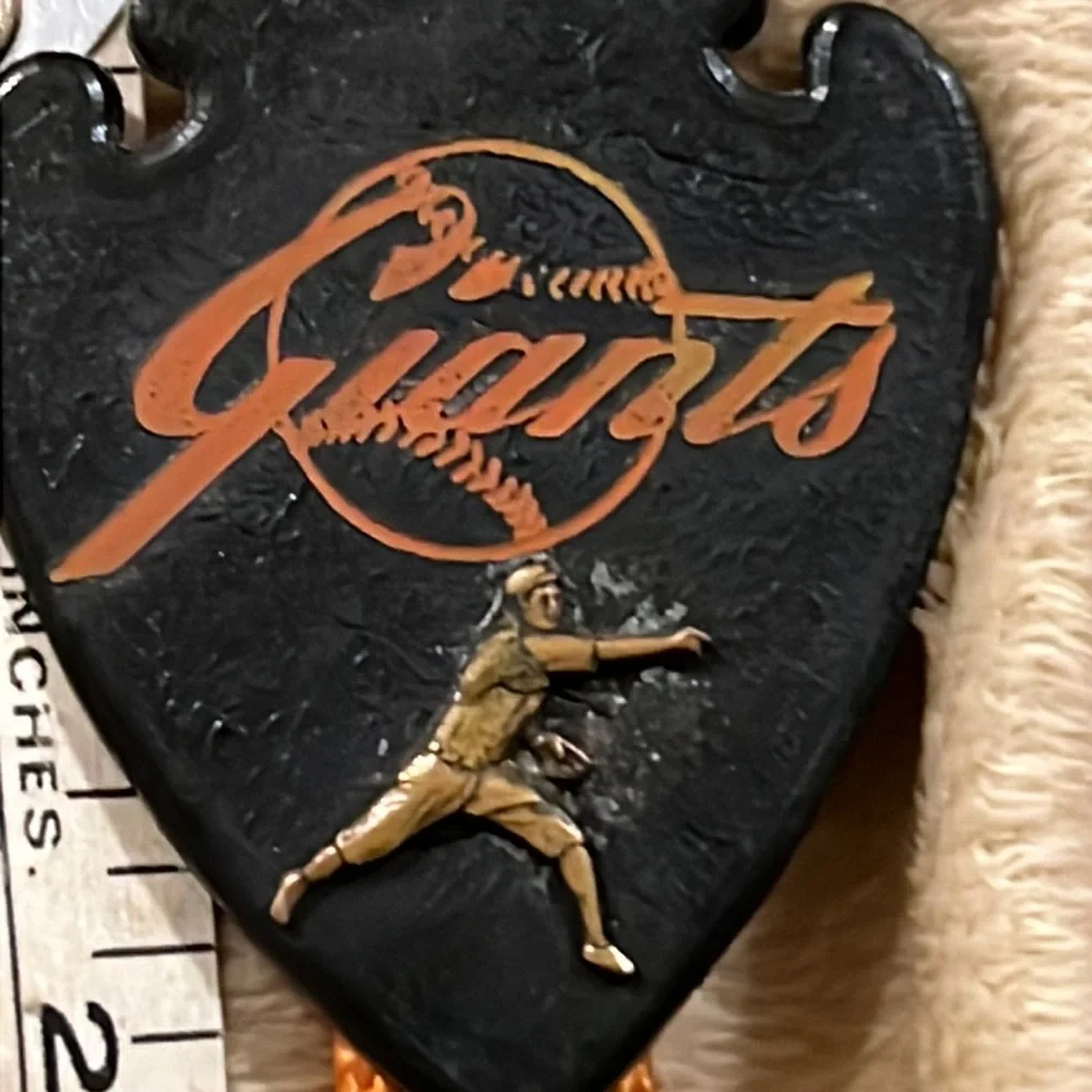 Vintage ‘60’s Arrow Pennant San Francisco giants baseball bolo tie